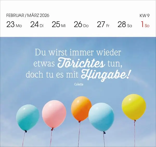 Bild: 9783731884125 | 53 Energie-Impulse für Powerfrauen 2026 | Verlag Korsch | Kalender