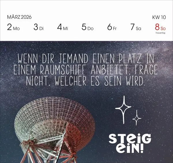 Bild: 9783731884125 | 53 Energie-Impulse für Powerfrauen 2026 | Verlag Korsch | Kalender