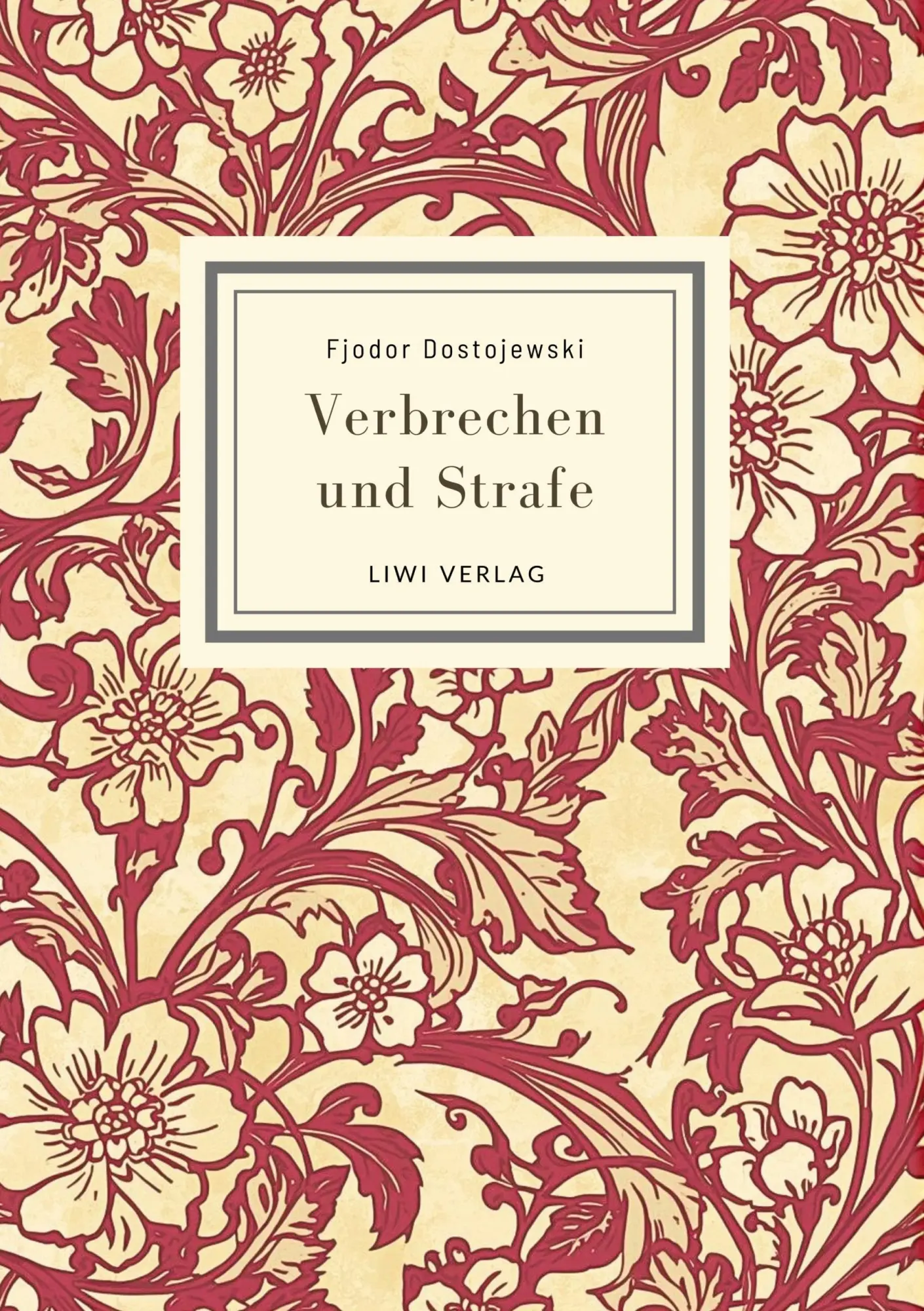 Cover: 9783753804125 | Fjodor Dostojewski: Verbrechen und Strafe. Vollständige Neuausgabe