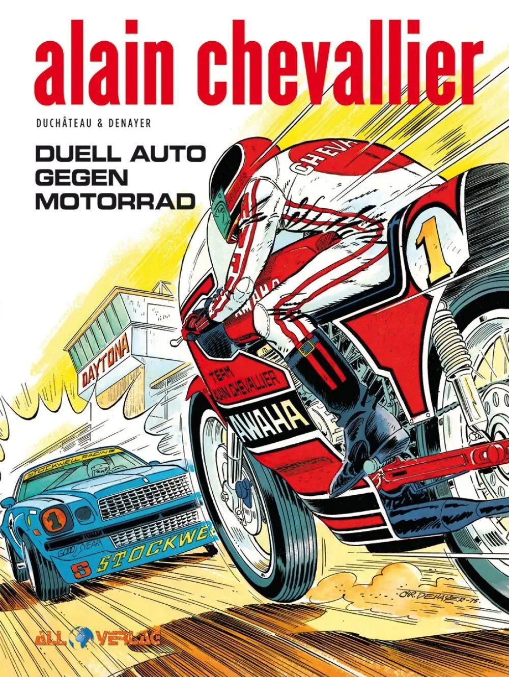Cover: 9783968044125 | Alain Chevallier 7 | Duell Auto gegen Motorrad | Duchâteau (u. a.)