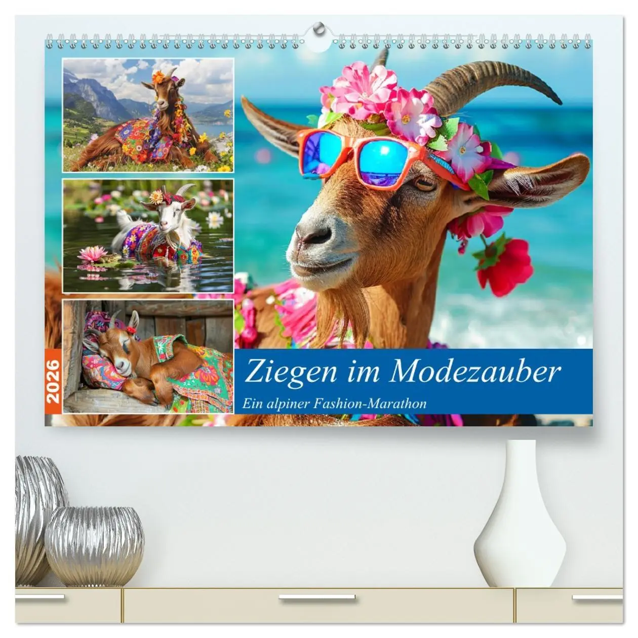 Cover: 9783457404225 | Ziegen im Modezauber. Ein alpiner Fashion-Marathon (hochwertiger...