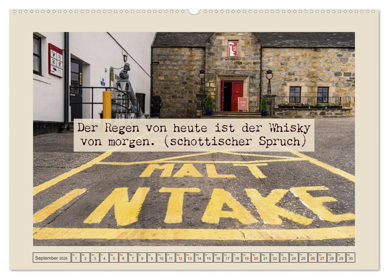 Bild: 9783457574225 | Weise Whisky-Worte (hochwertiger Premium Wandkalender 2026 DIN A2...