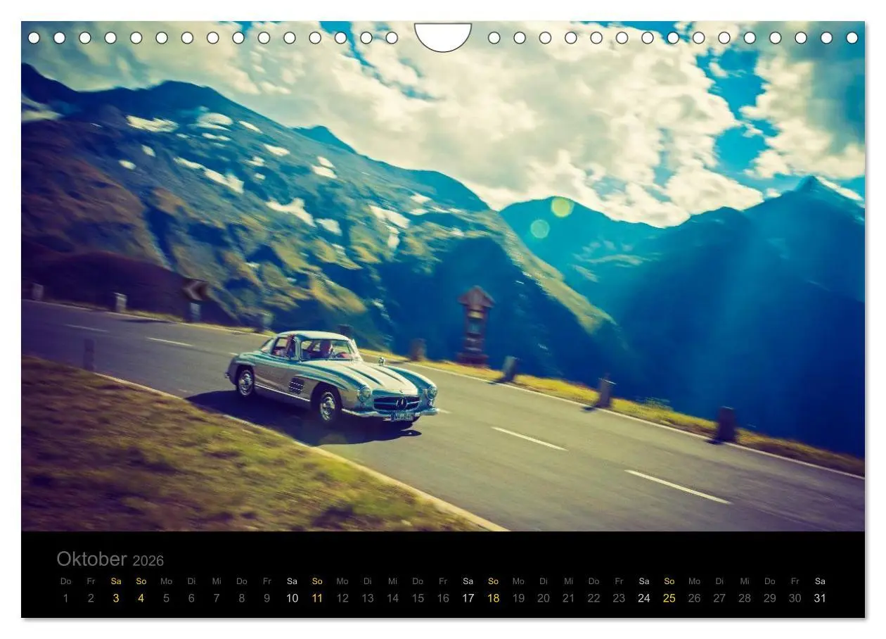 Bild: 9783457954225 | Mercedes Benz 300SL - Racing (Wandkalender 2026 DIN A4 quer),...