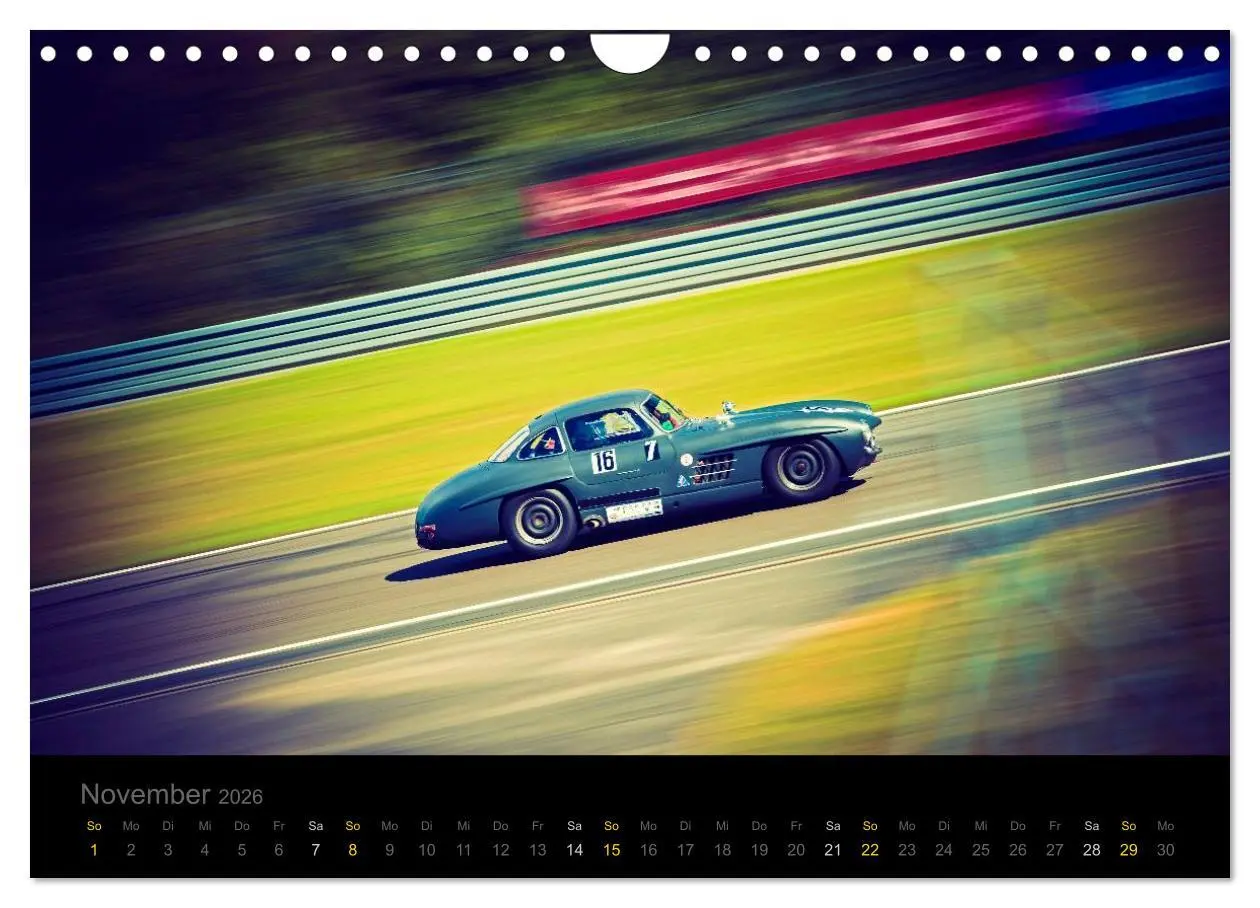 Bild: 9783457954225 | Mercedes Benz 300SL - Racing (Wandkalender 2026 DIN A4 quer),...