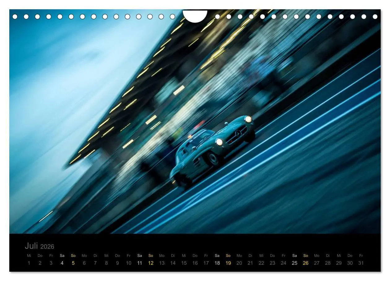 Bild: 9783457954225 | Mercedes Benz 300SL - Racing (Wandkalender 2026 DIN A4 quer),...