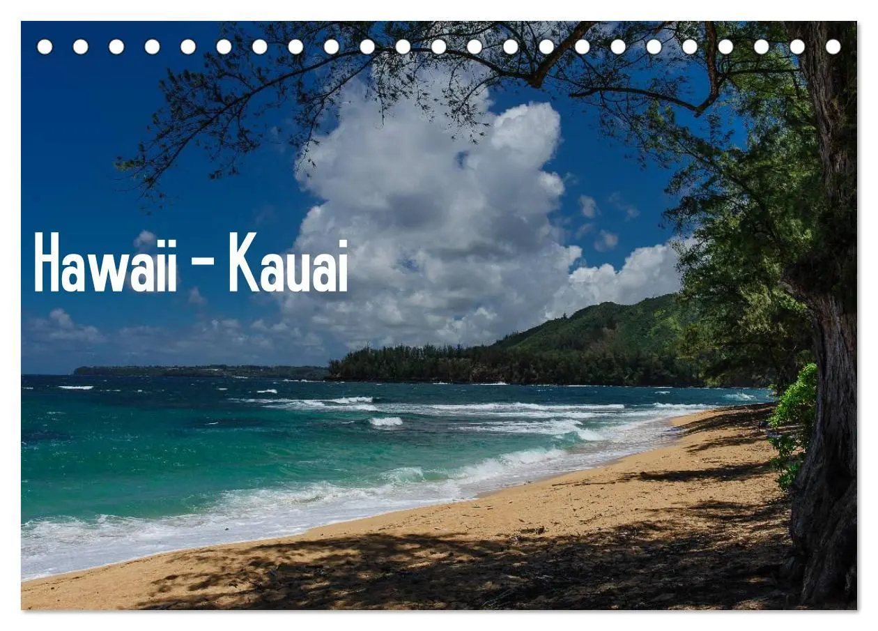 Cover: 9783516114225 | Hawaii - Kauai (Tischkalender 2026 DIN A5 quer), CALVENDO...