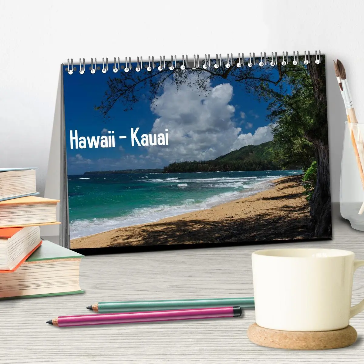 Bild: 9783516114225 | Hawaii - Kauai (Tischkalender 2026 DIN A5 quer), CALVENDO...