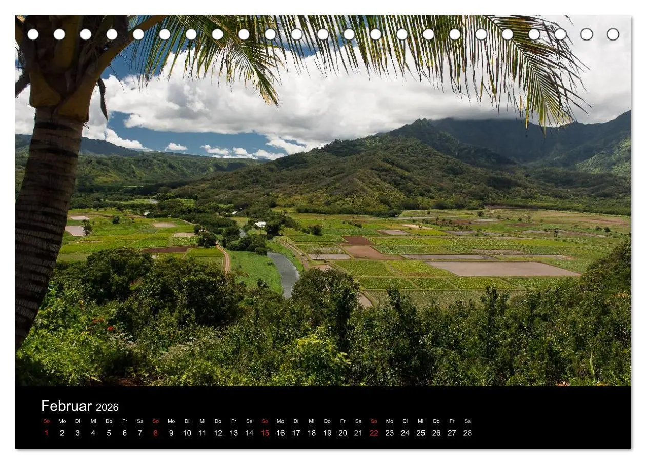 Bild: 9783516114225 | Hawaii - Kauai (Tischkalender 2026 DIN A5 quer), CALVENDO...