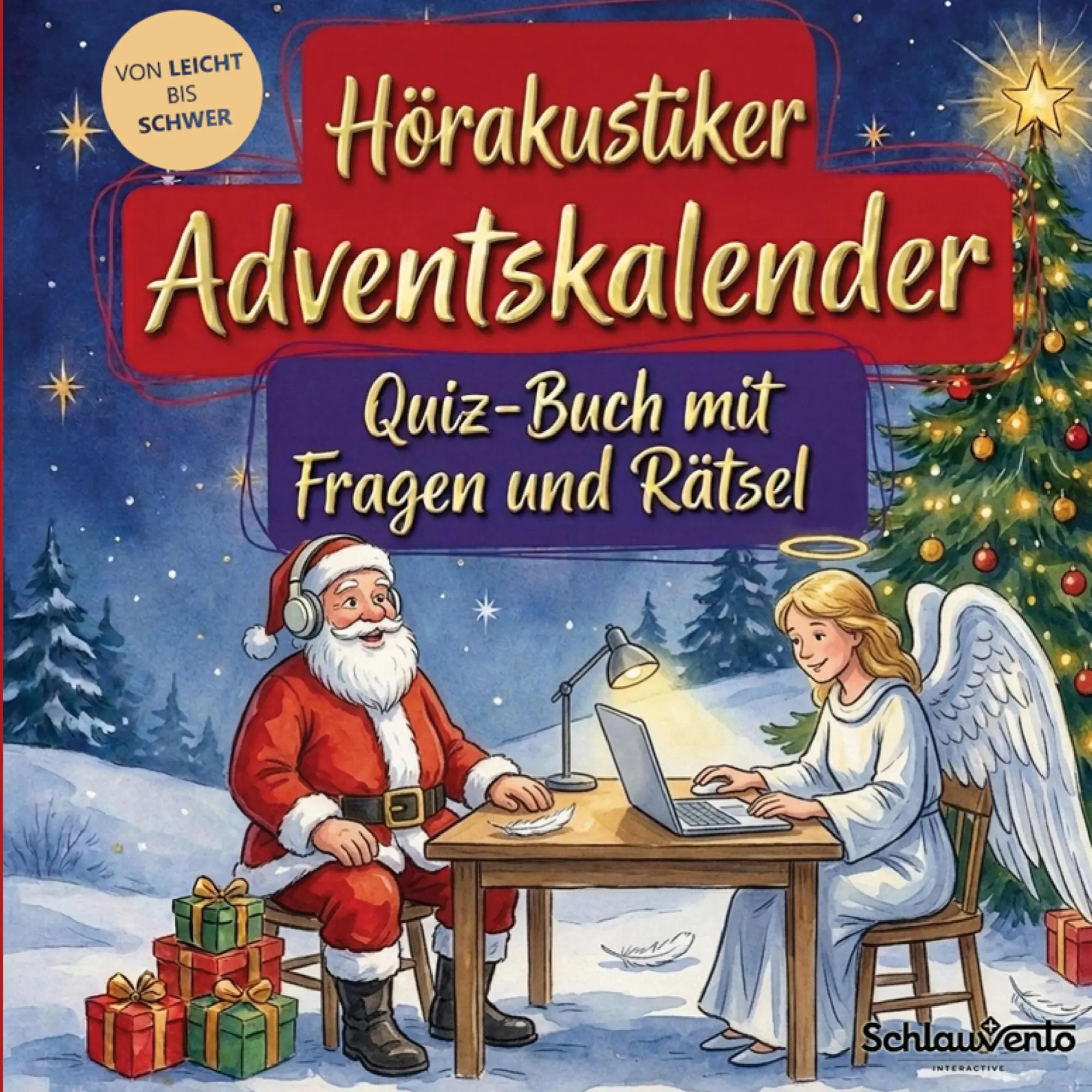 Cover: 9783693194225 | Hörakustiker-Adventskalender: Quiz-Buch mit Fragen und Rätsel | Buch