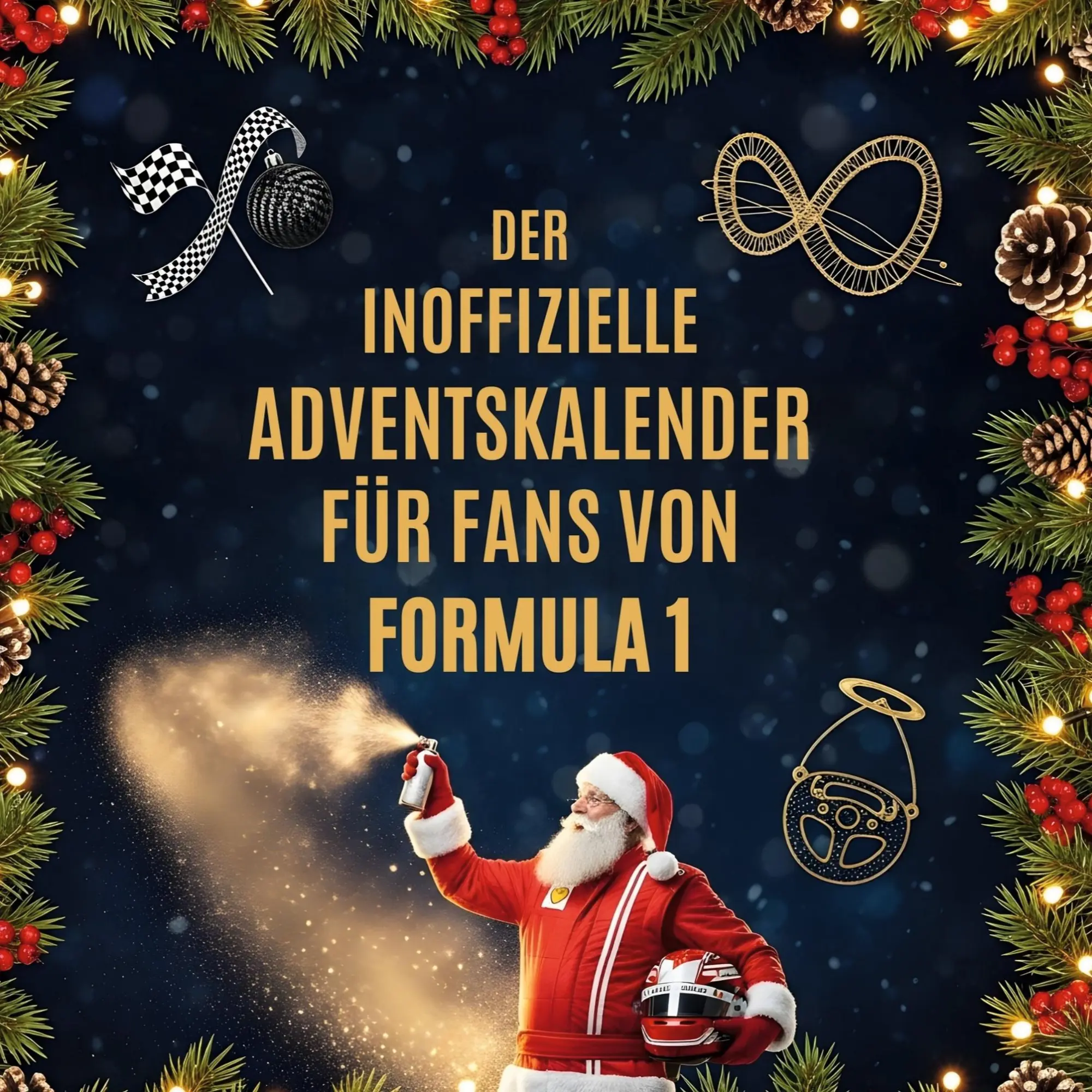 Cover: 9783695314225 | Der inoffizielle Adventskalender für Fans von Formula 1 | Sofia Schmid