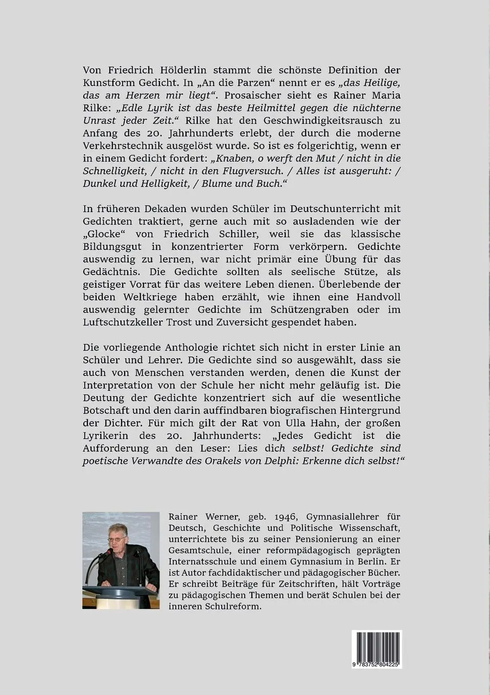 Rückseite: 9783752804225 | Ach, ich bin des Treibens müde | Rainer Werner | Taschenbuch | 196 S.