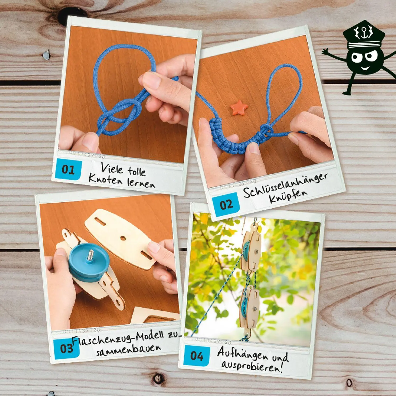 Bild: 4002051604325 | Bastelbox Knoten Abenteuer-Box | Bastel-Set | Spiel | Brettspiel
