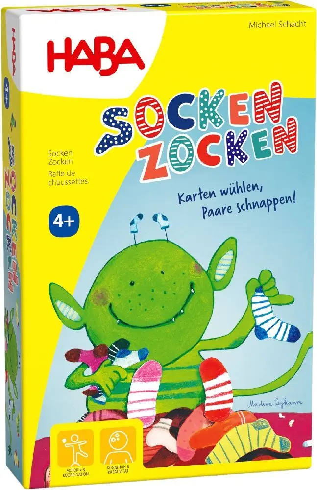 Cover: 4010168264325 | Socken Zocken | Spiel | Papp-Deckel und Papp-Boden | 1306992001 | 2024