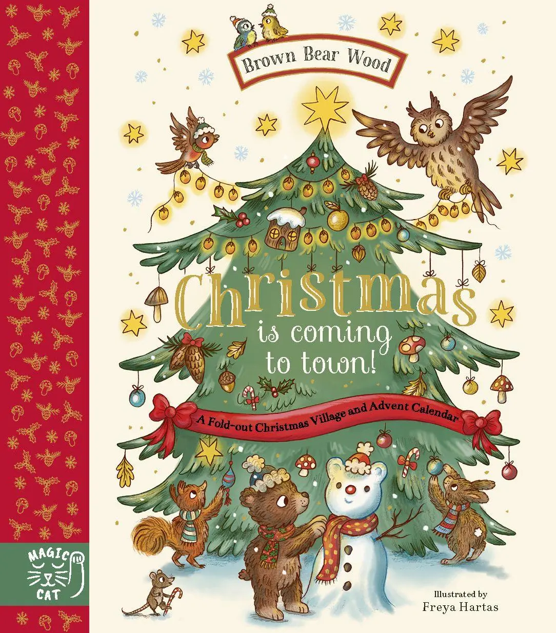 Cover: 9781917044325 | Brown Bear Wood: Christmas is Coming to Town! | Rachel Piercey | Buch