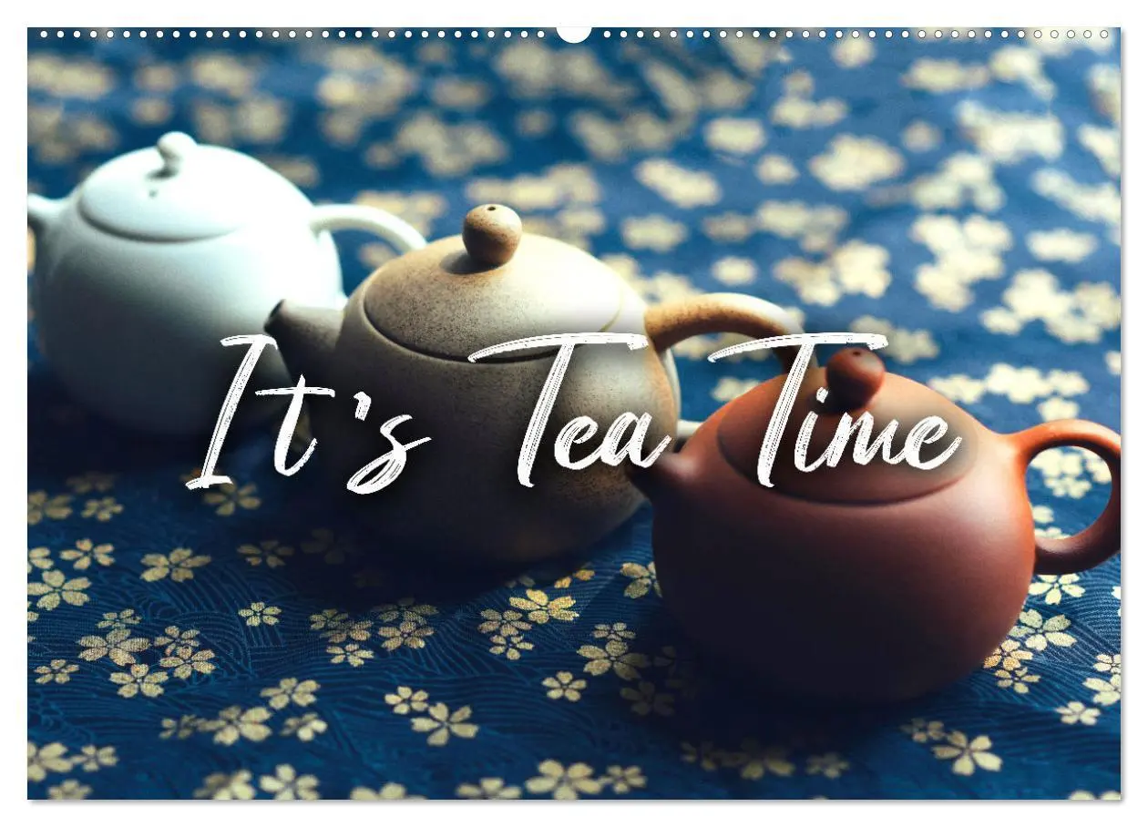 Cover: 9783457564325 | It's Tea Time (Wandkalender 2026 DIN A2 quer), CALVENDO Monatskalender