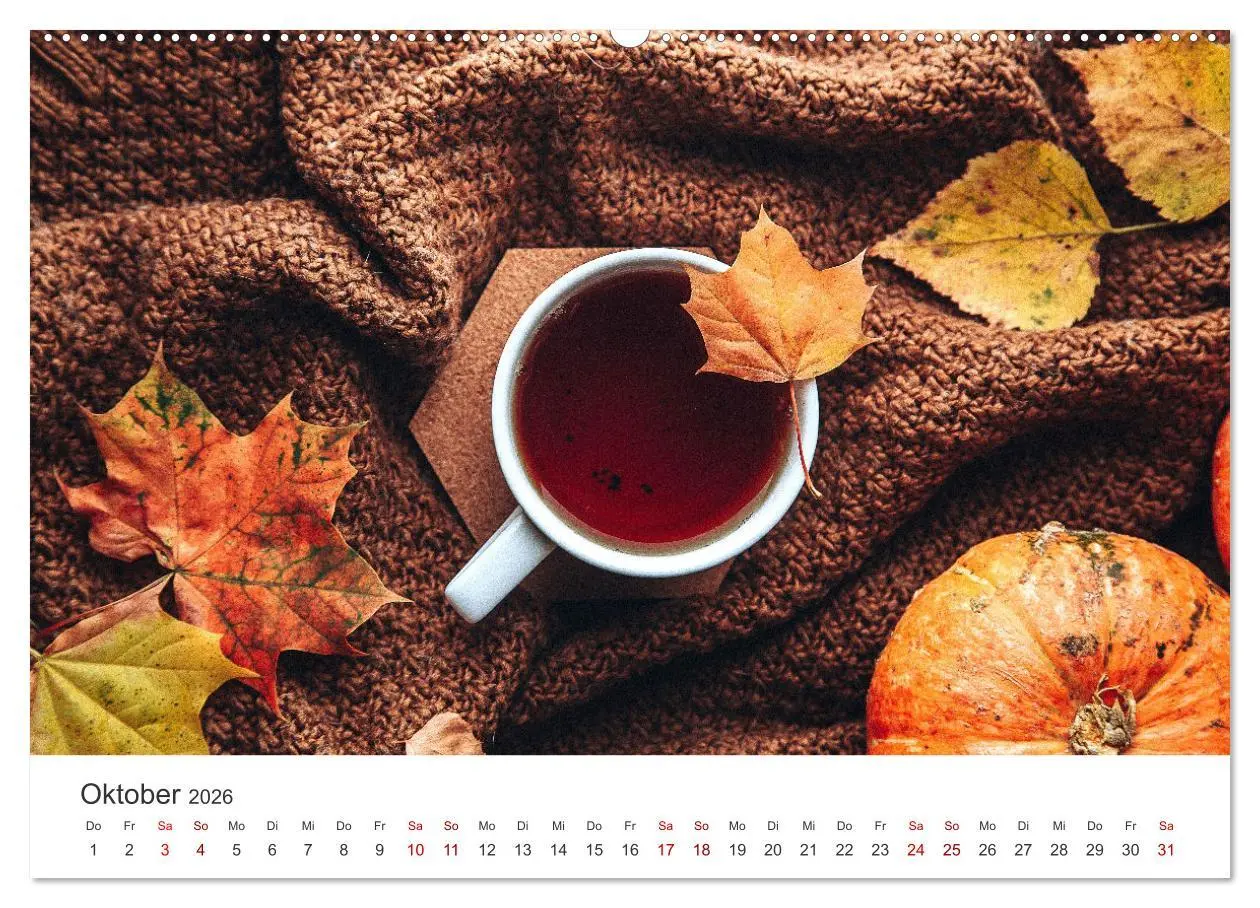 Bild: 9783457564325 | It's Tea Time (Wandkalender 2026 DIN A2 quer), CALVENDO Monatskalender