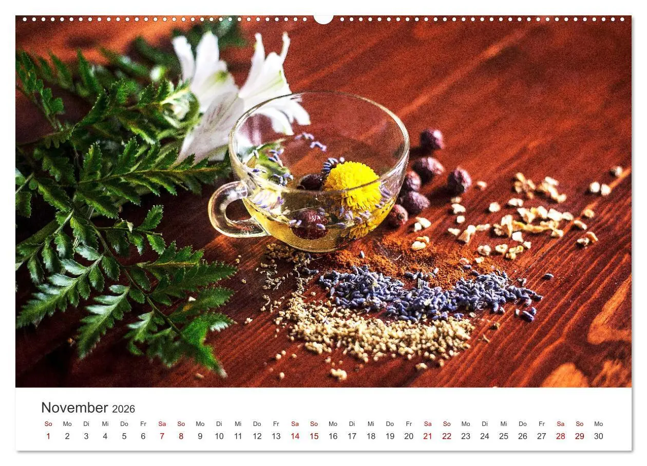 Bild: 9783457564325 | It's Tea Time (Wandkalender 2026 DIN A2 quer), CALVENDO Monatskalender