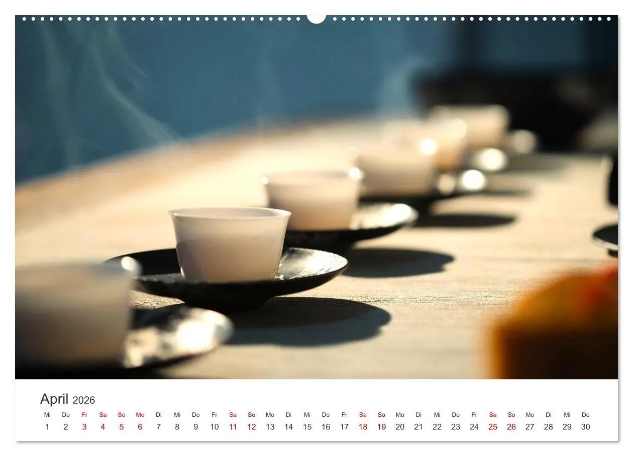 Bild: 9783457564325 | It's Tea Time (Wandkalender 2026 DIN A2 quer), CALVENDO Monatskalender