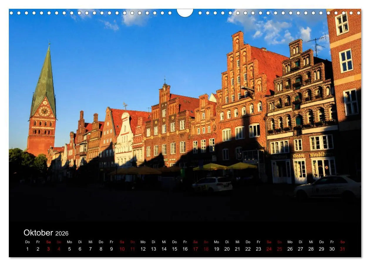 Bild: 9783457874325 | Fantastisches Lüneburg (Wandkalender 2026 DIN A3 quer), CALVENDO...