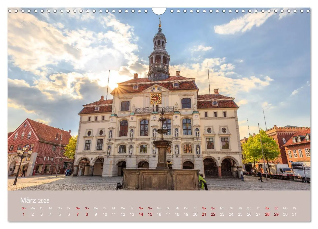 Bild: 9783457874325 | Fantastisches Lüneburg (Wandkalender 2026 DIN A3 quer), CALVENDO...