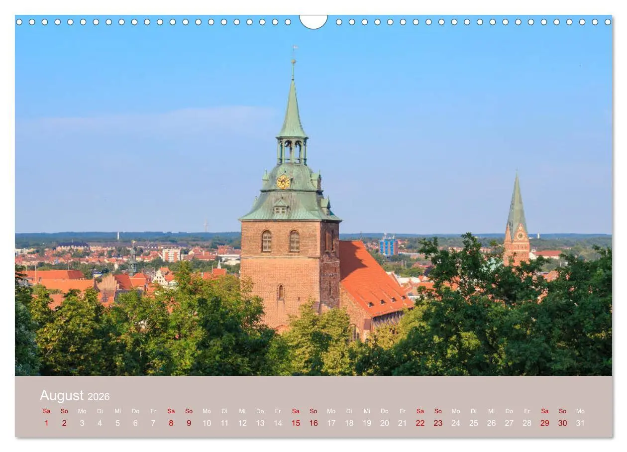 Bild: 9783457874325 | Fantastisches Lüneburg (Wandkalender 2026 DIN A3 quer), CALVENDO...