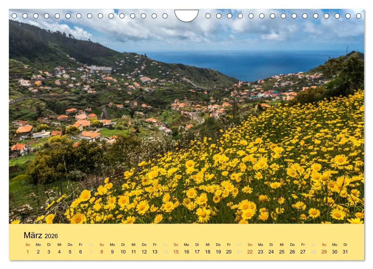 Bild: 9783516104325 | Zauberhaftes Madeira (Wandkalender 2026 DIN A4 quer), CALVENDO...