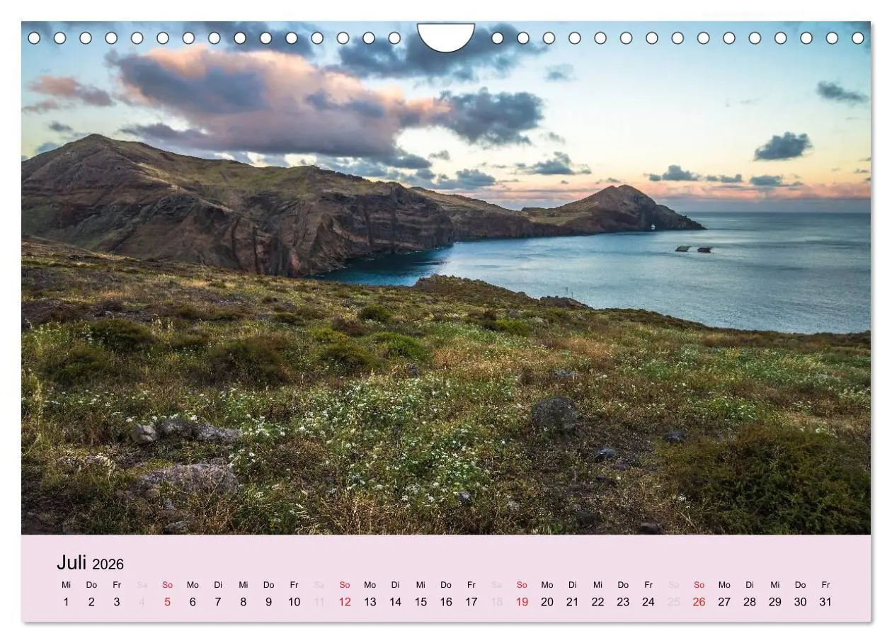 Bild: 9783516104325 | Zauberhaftes Madeira (Wandkalender 2026 DIN A4 quer), CALVENDO...