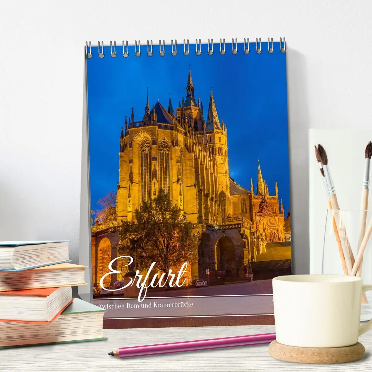Bild: 9783516584325 | Erfurt - Zwischen Dom und Krämerbrücke (Tischkalender 2026 DIN A5...