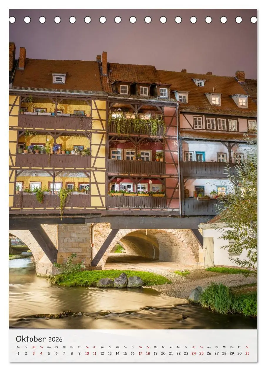 Bild: 9783516584325 | Erfurt - Zwischen Dom und Krämerbrücke (Tischkalender 2026 DIN A5...