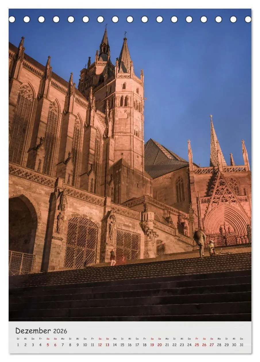 Bild: 9783516584325 | Erfurt - Zwischen Dom und Krämerbrücke (Tischkalender 2026 DIN A5...