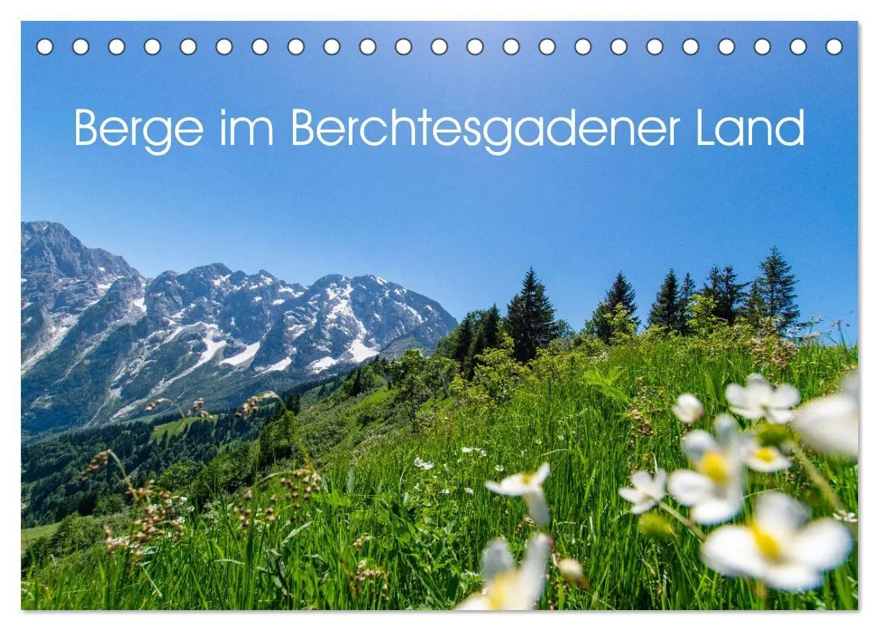 Cover: 9783569294325 | Berge im Berchtesgadener Land (Tischkalender 2027 DIN A5 quer),...