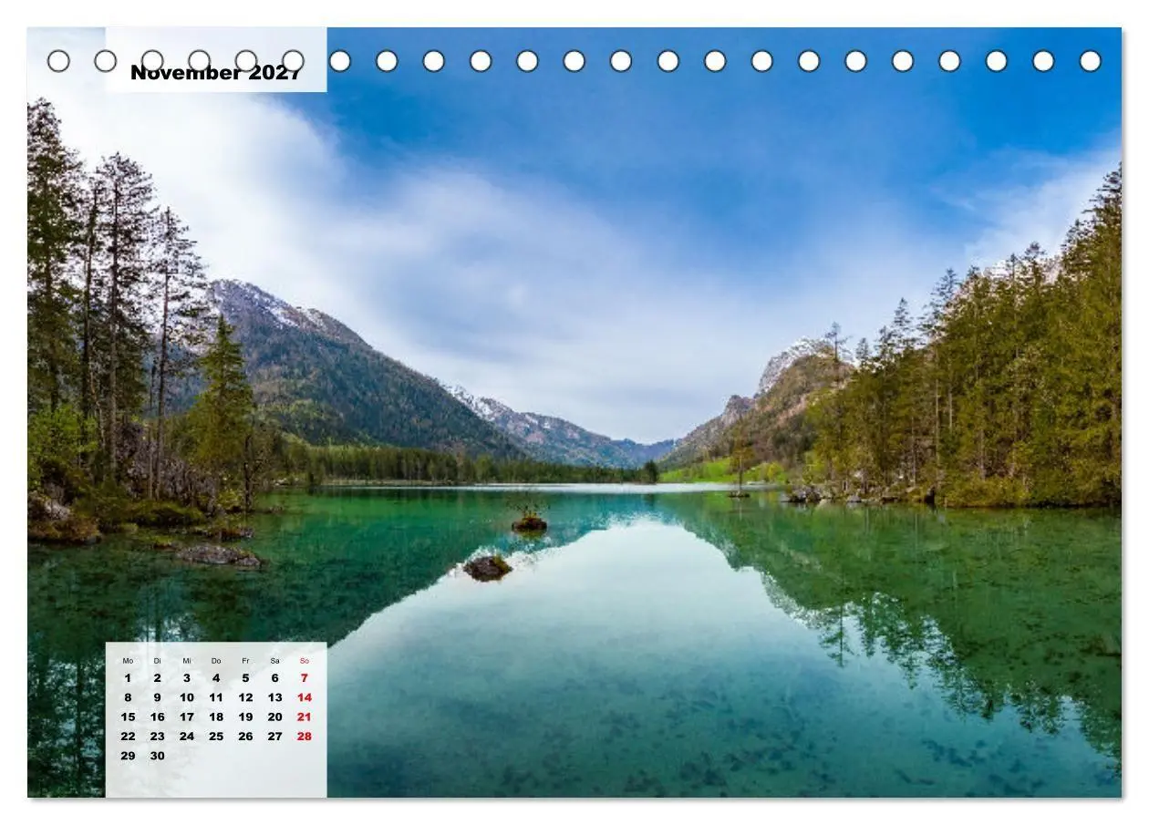 Bild: 9783569294325 | Berge im Berchtesgadener Land (Tischkalender 2027 DIN A5 quer),...