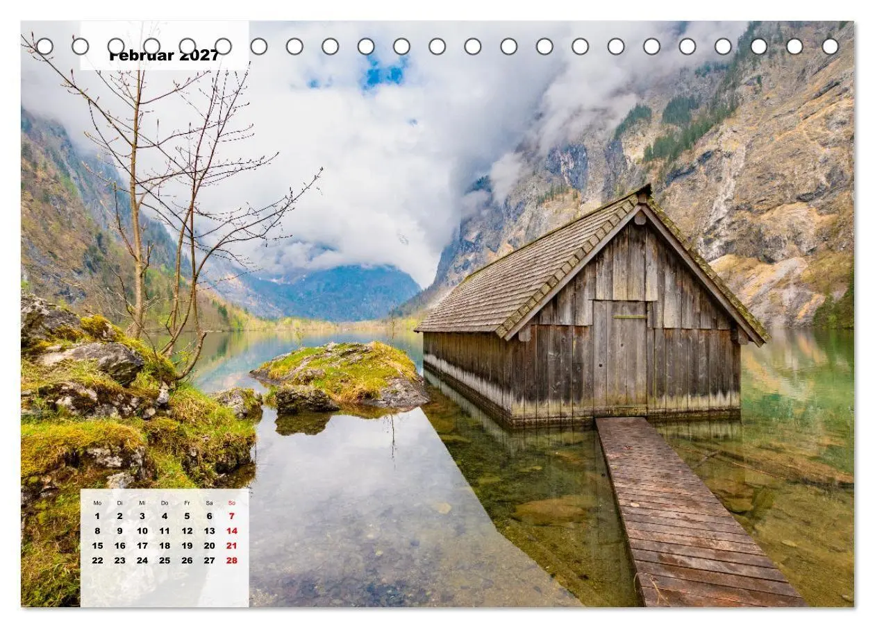 Bild: 9783569294325 | Berge im Berchtesgadener Land (Tischkalender 2027 DIN A5 quer),...