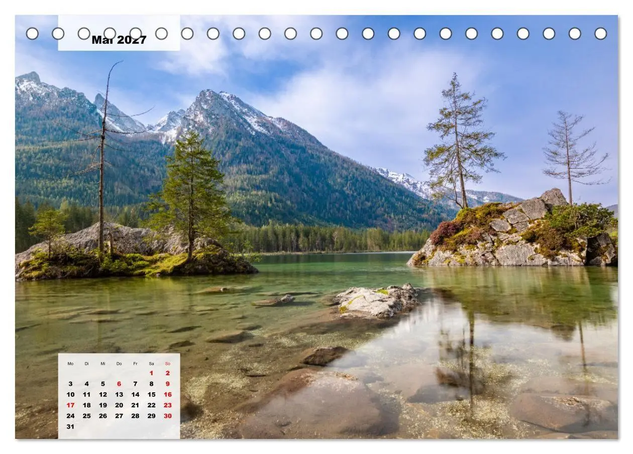 Bild: 9783569294325 | Berge im Berchtesgadener Land (Tischkalender 2027 DIN A5 quer),...