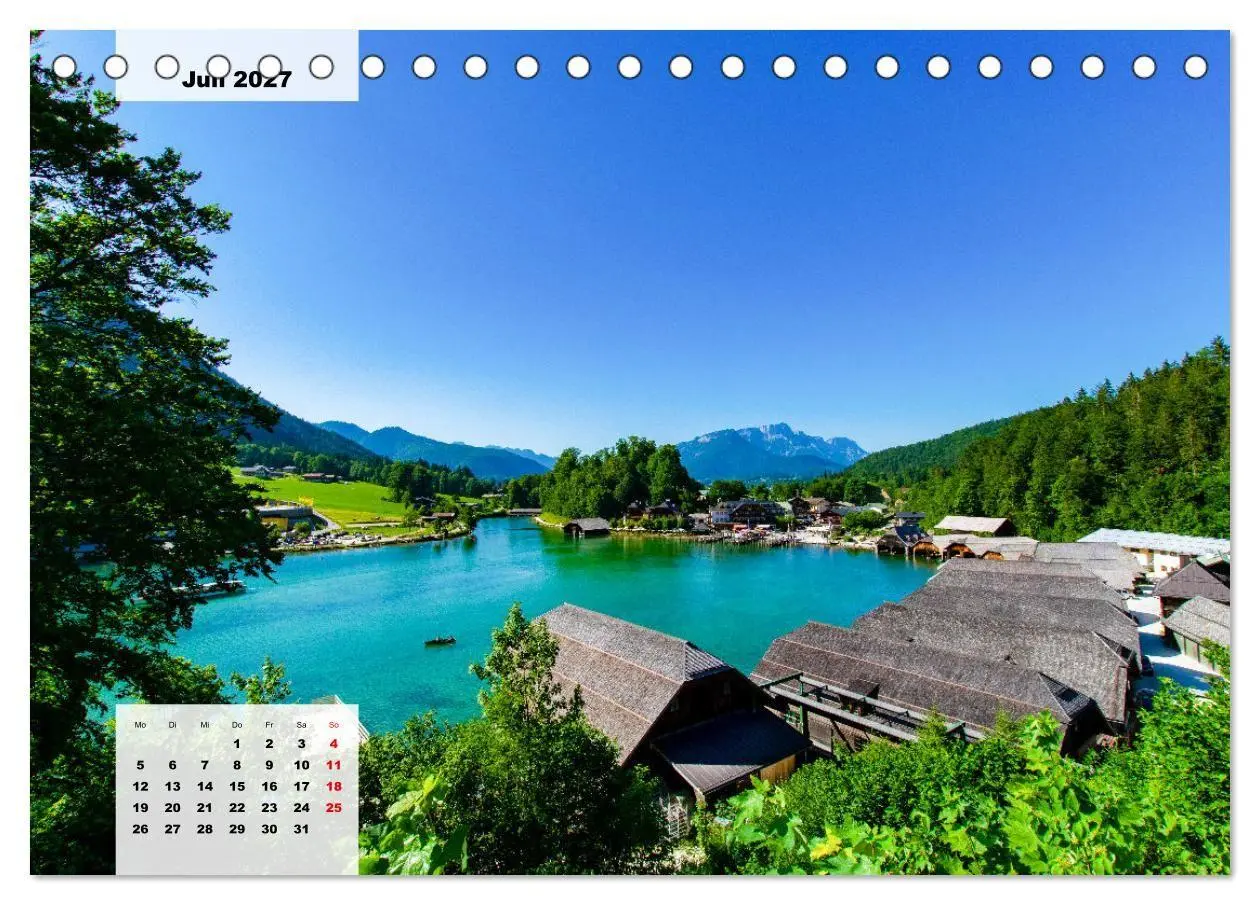 Bild: 9783569294325 | Berge im Berchtesgadener Land (Tischkalender 2027 DIN A5 quer),...