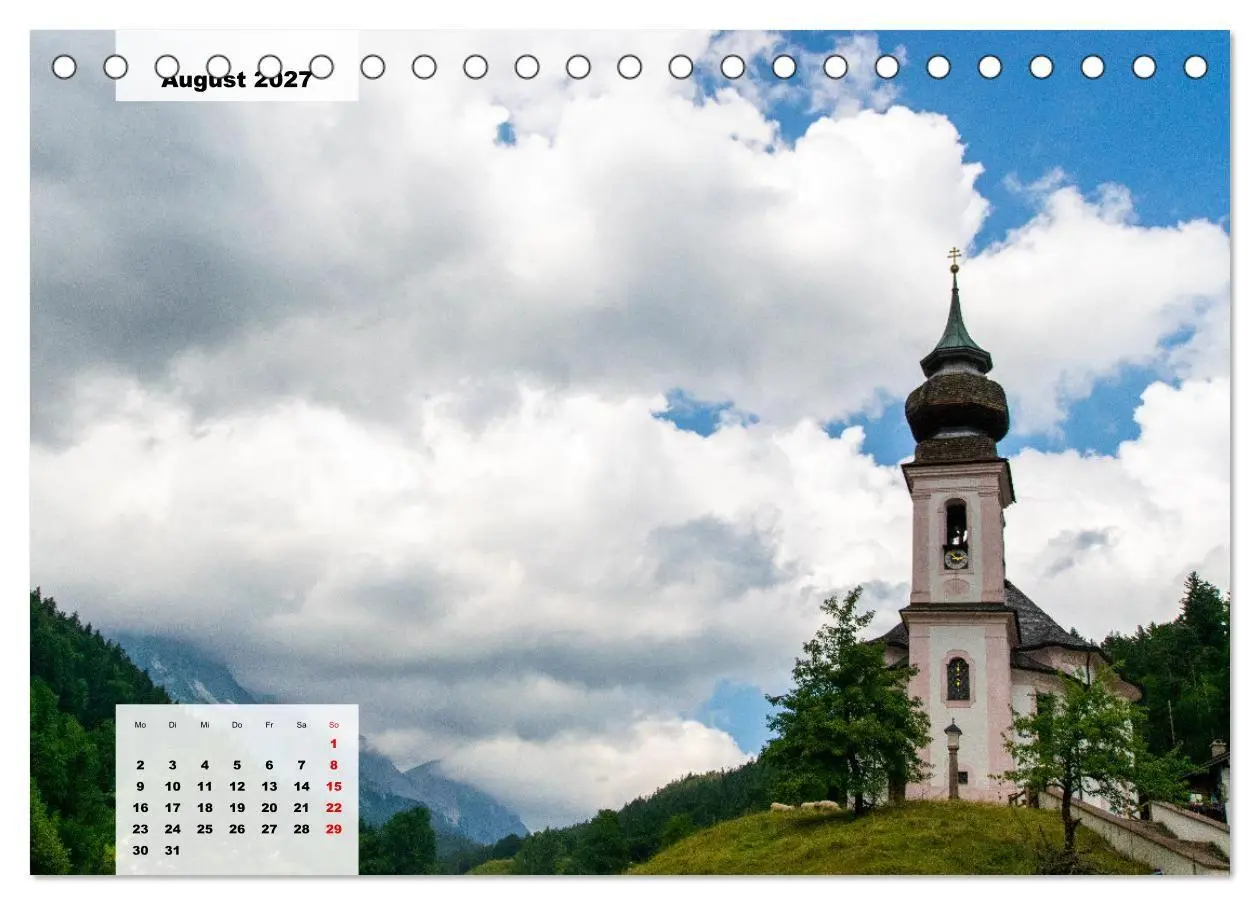 Bild: 9783569294325 | Berge im Berchtesgadener Land (Tischkalender 2027 DIN A5 quer),...