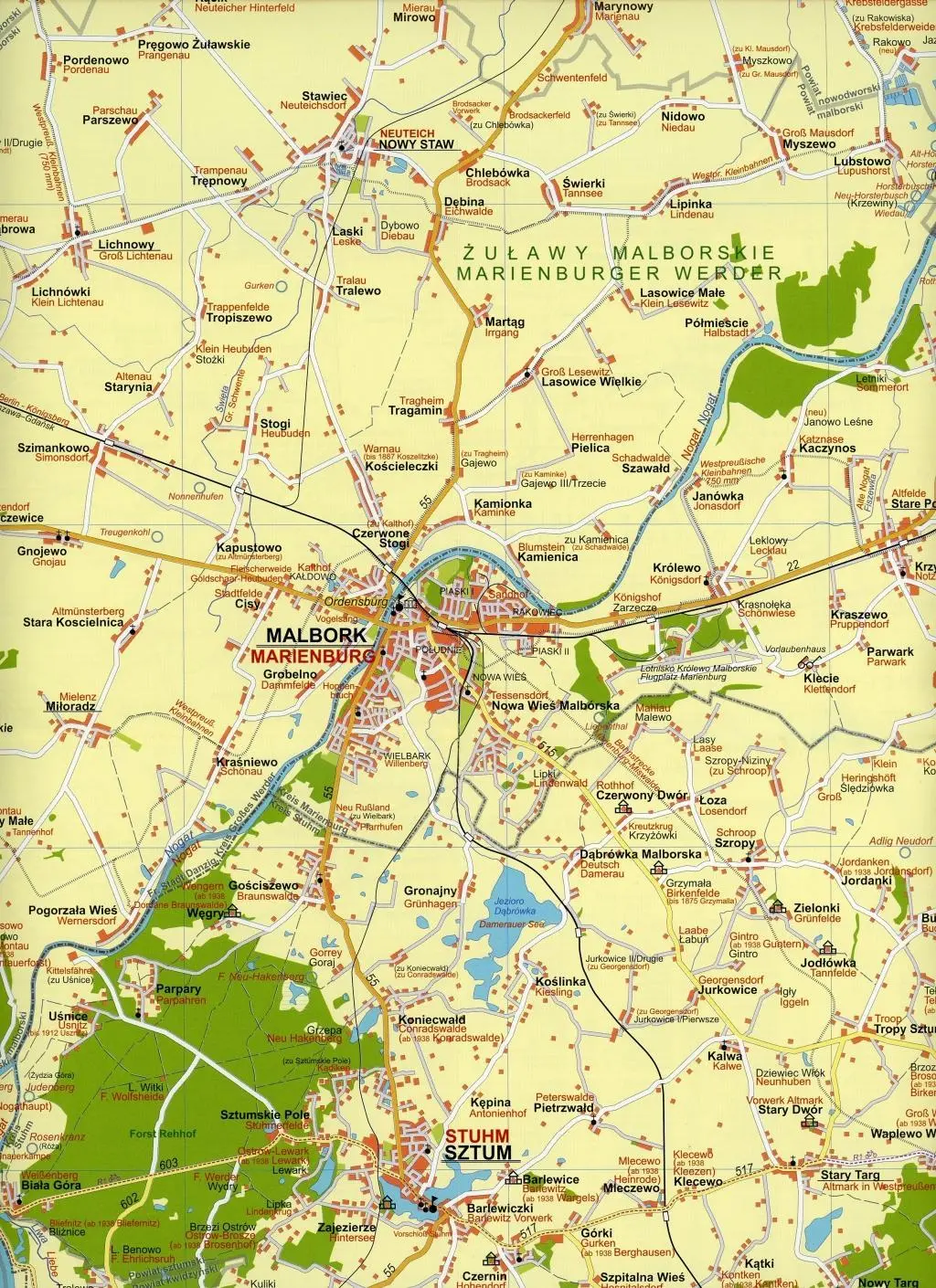 Bild: 9783982024325 | Landkarte Westpreußen östlich der Weichsel und Danziger Werder | Bloch