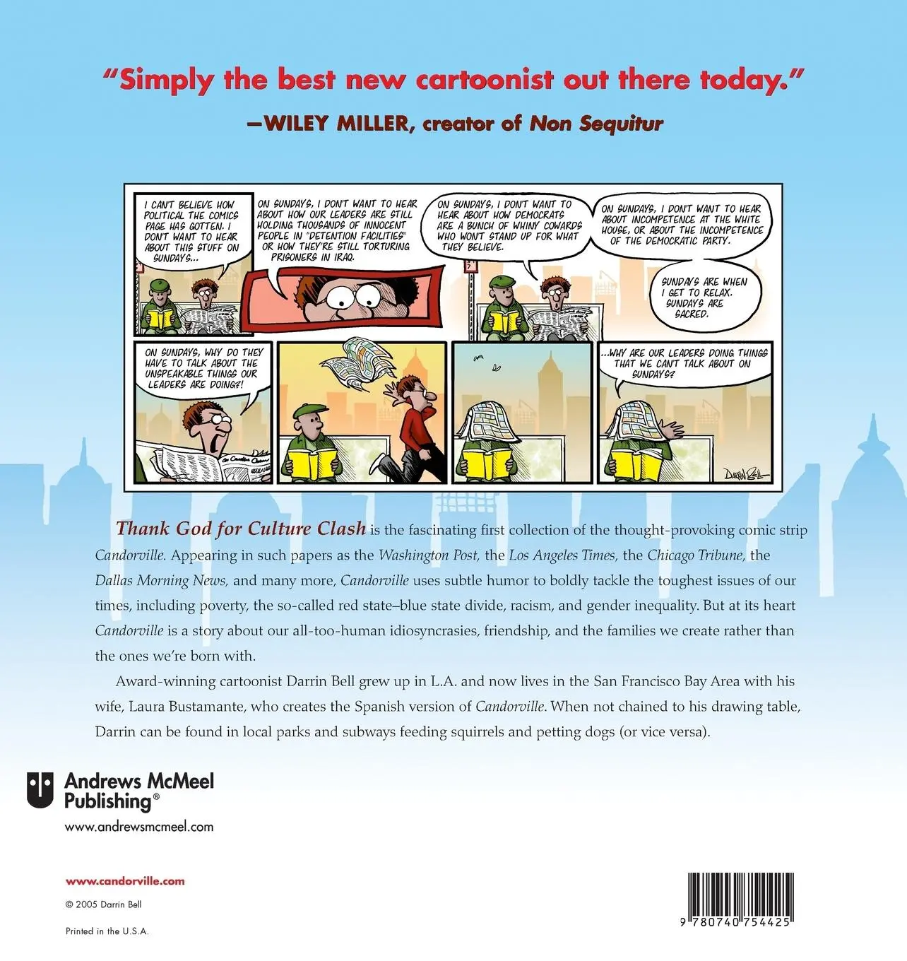Rückseite: 9780740754425 | Candorville | Thank God for Culture Clash | Darrin Bell | Taschenbuch