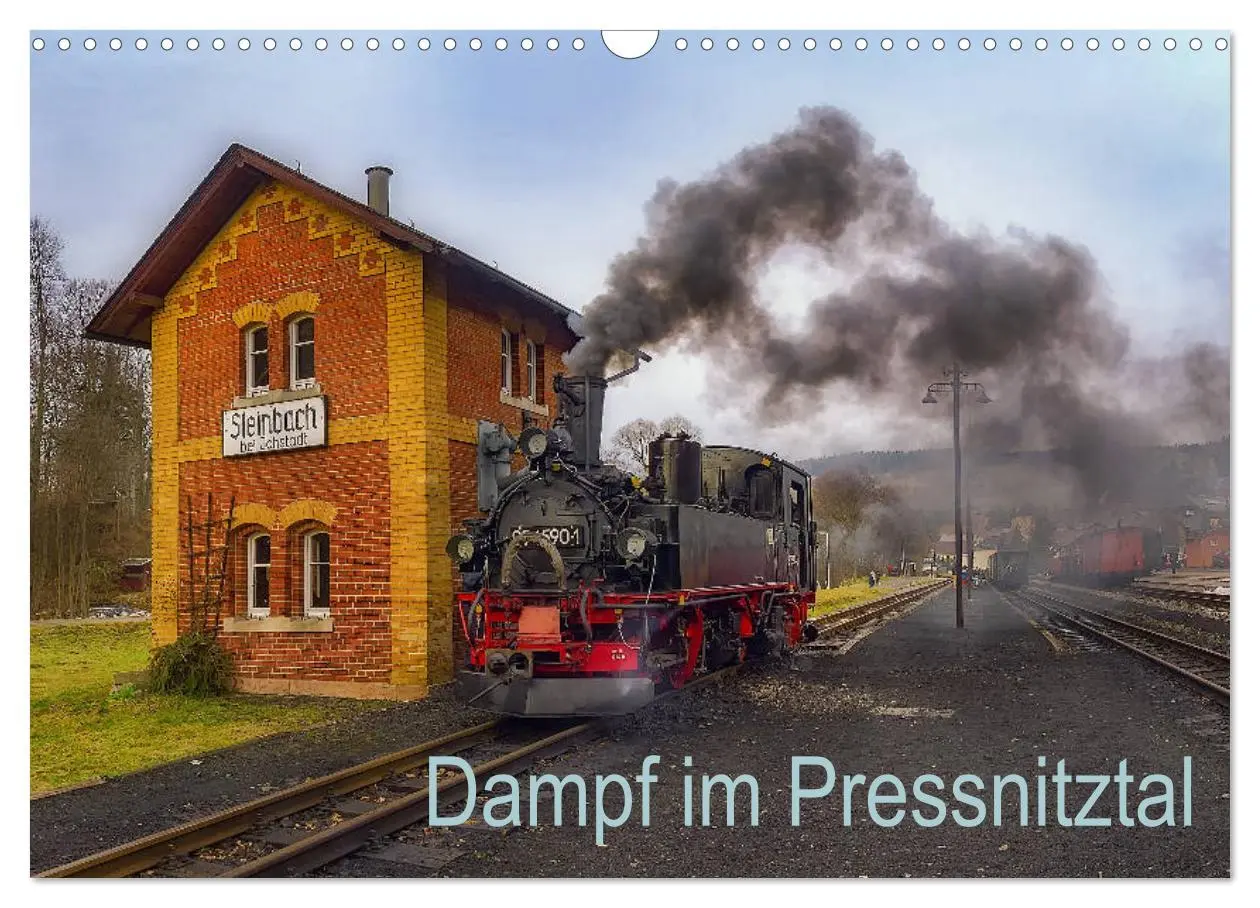 Cover: 9783457864425 | Dampf im Pressnitztal (Wandkalender 2026 DIN A3 quer), CALVENDO...