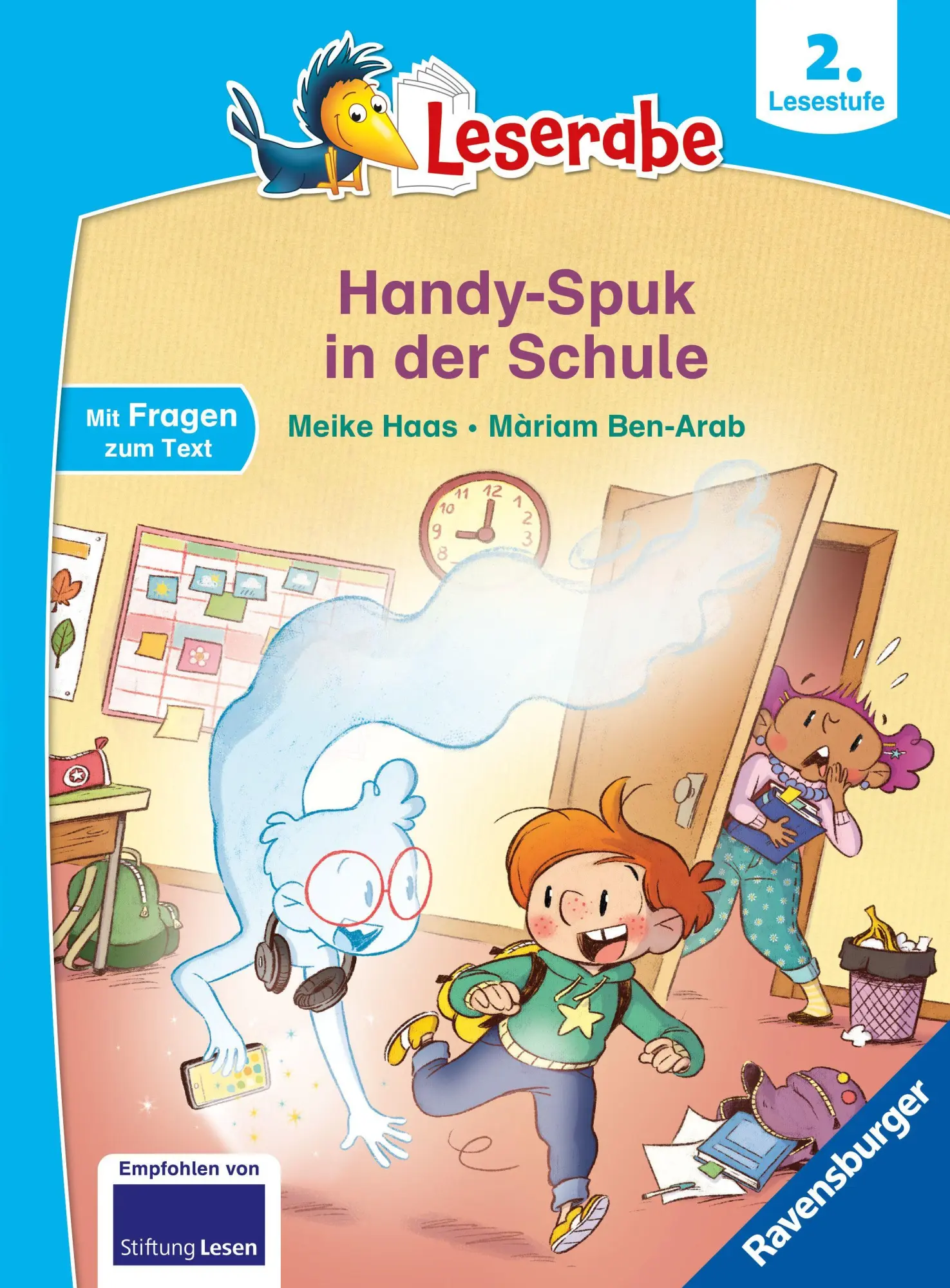 Cover: 9783473464425 | Leserabe 2. Lesestufe - Handy-Spuk in der Schule | Meike Haas | Buch