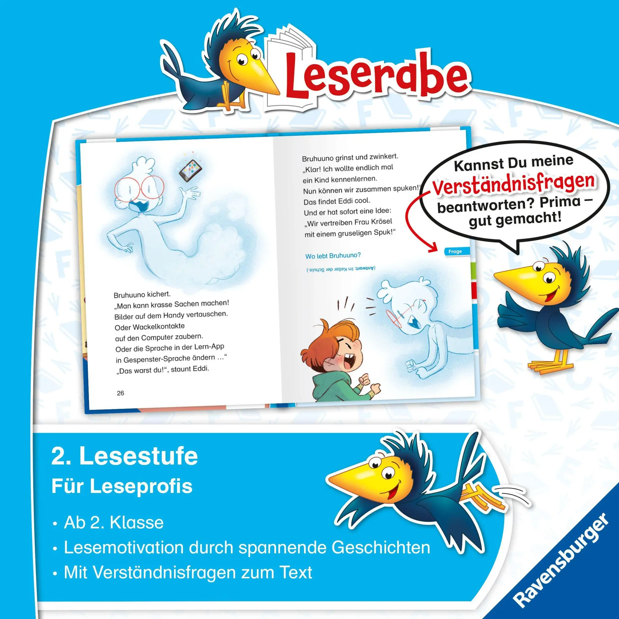 Bild: 9783473464425 | Leserabe 2. Lesestufe - Handy-Spuk in der Schule | Meike Haas | Buch