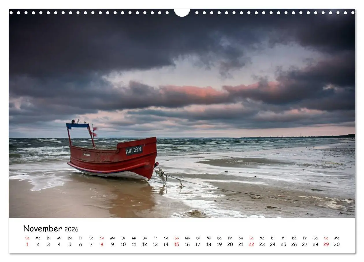 Bild: 9783516024425 | Ostsee Sehnsucht (Wandkalender 2026 DIN A3 quer), CALVENDO...