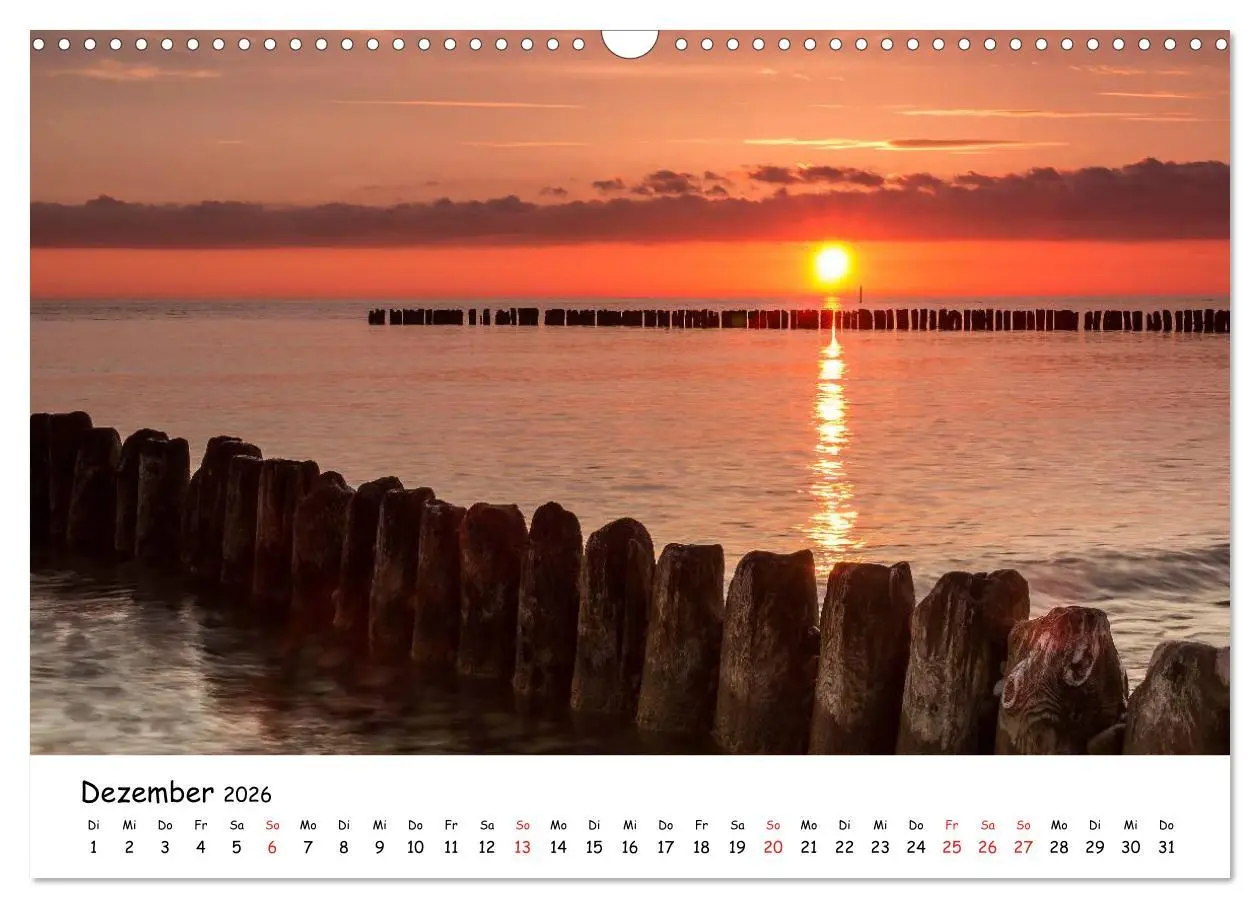 Bild: 9783516024425 | Ostsee Sehnsucht (Wandkalender 2026 DIN A3 quer), CALVENDO...