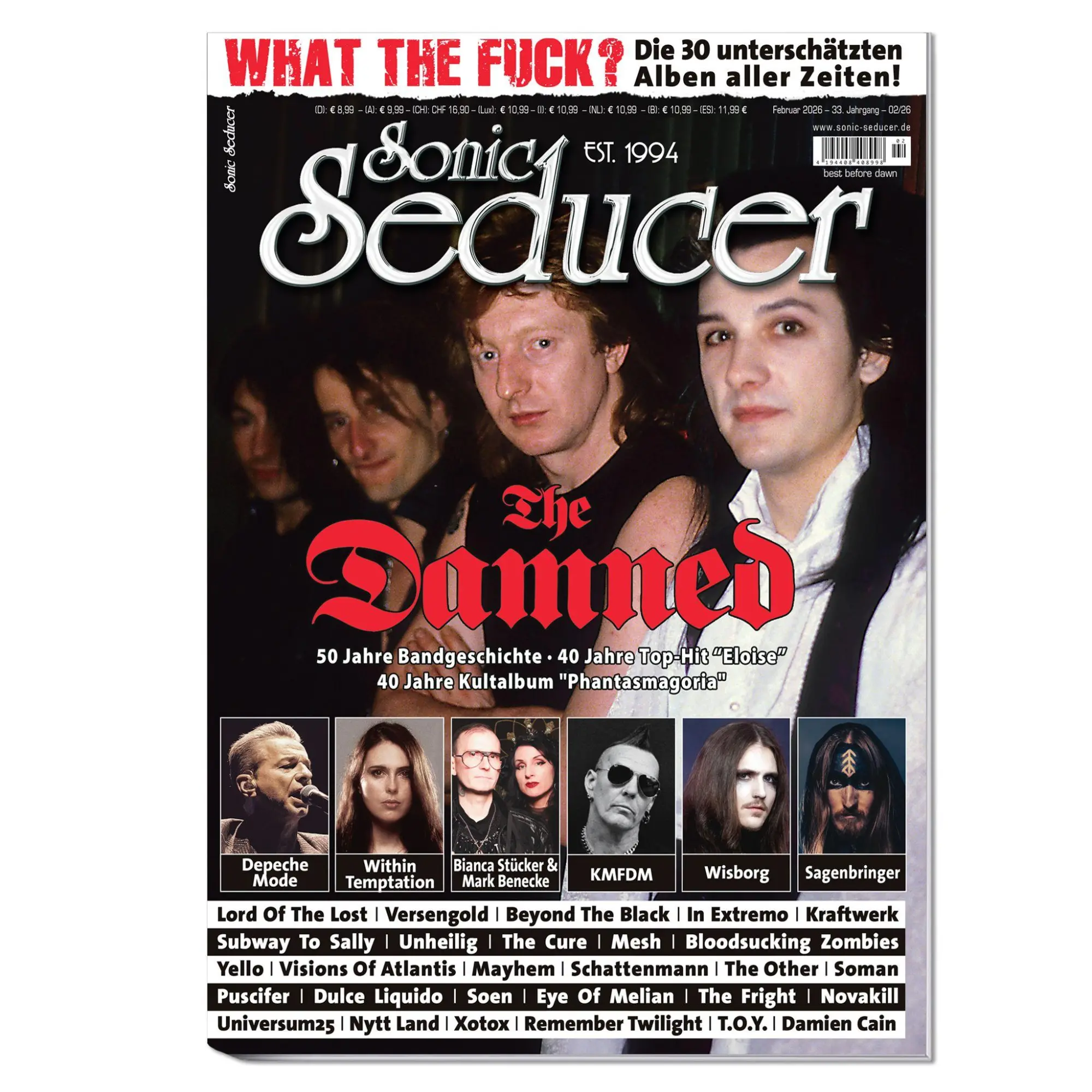 Cover: 9783958974425 | Sonic Seducer 02-2026 | Taschenbuch | Deutsch | 2026