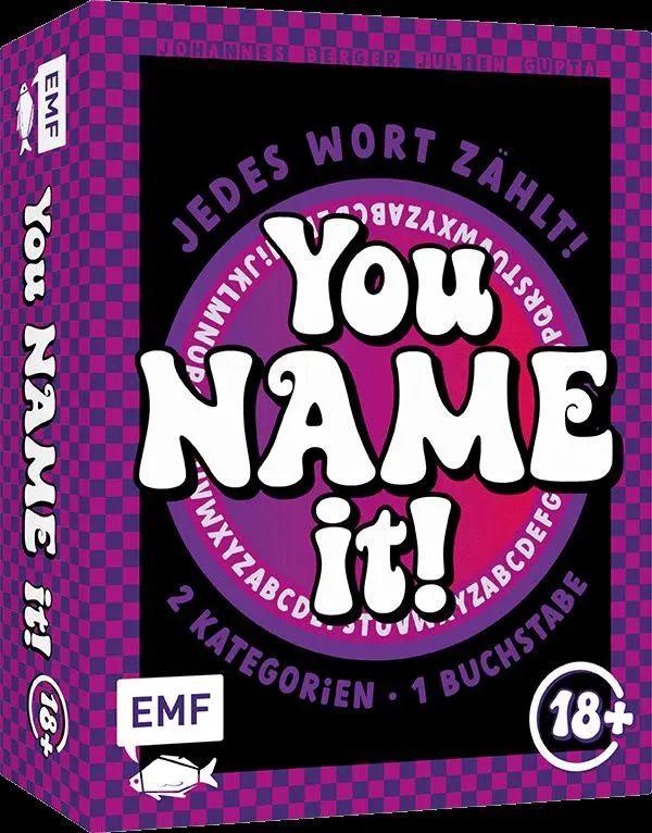 Cover: 4260478344525 | Kartenspiel: You name it! - Ü18 | Julien Gupta (u. a.) | Spiel | 2026