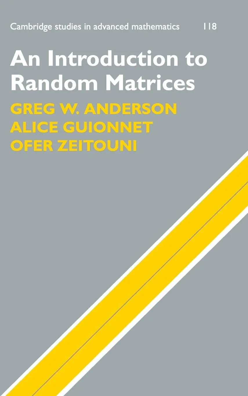 Cover: 9780521194525 | An Introduction to Random Matrices | Alice Guionnet (u. a.) | Buch