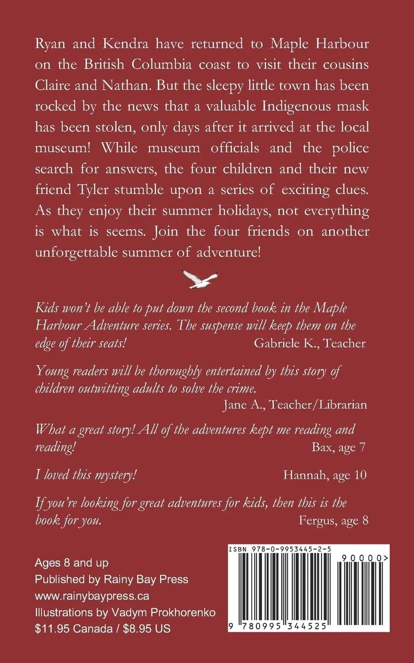 Rückseite: 9780995344525 | The Mystery of the Missing Mask | M. A. Wilson | Taschenbuch | 2017