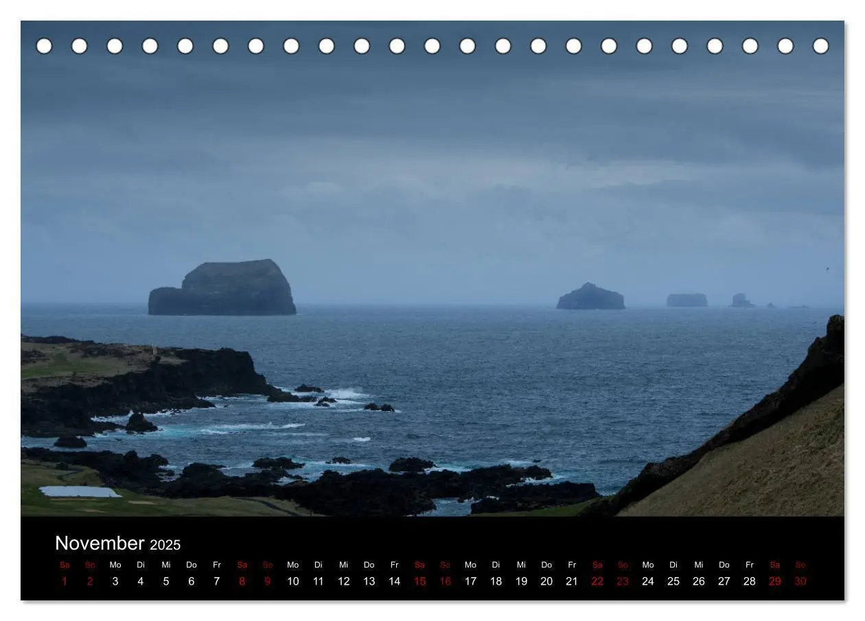 Bild: 9783435454525 | Island - Unberührte Landschaften (Tischkalender 2025 DIN A5 quer),...
