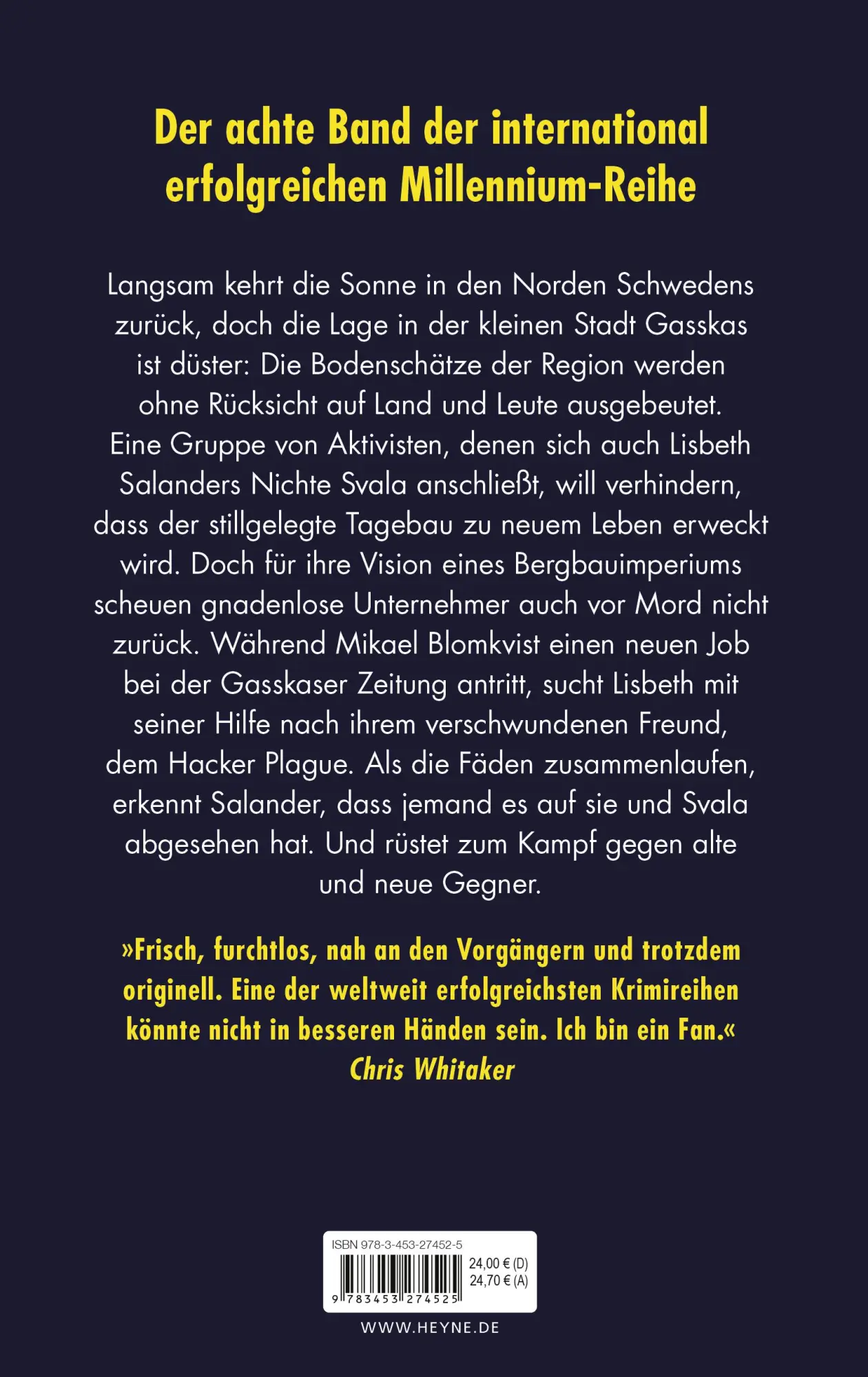 Bild: 9783453274525 | Vergeltung | Roman | Karin Smirnoff | Buch | Millennium | 432 S.