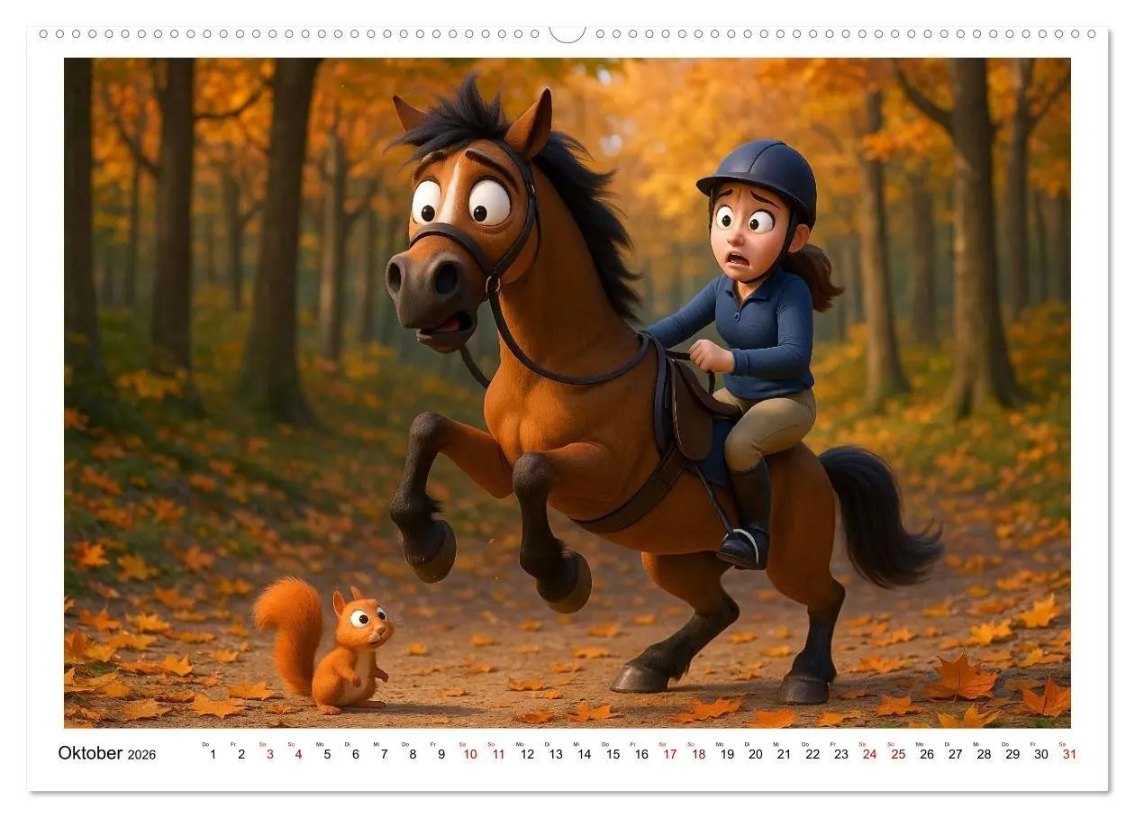 Bild: 9783516704525 | Mädchen brauchen ein Hoppi (Wandkalender 2026 DIN A2 quer),...